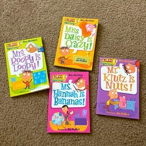 My Weird School series books by Jim Paillot